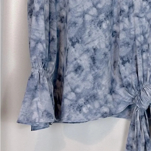 Juicy Couture Tie Dye Long Sleeve Blouse Size XXL - Picture 5 of 6